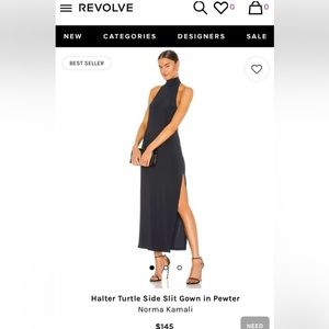 Revolve Norma Kamali formal dress